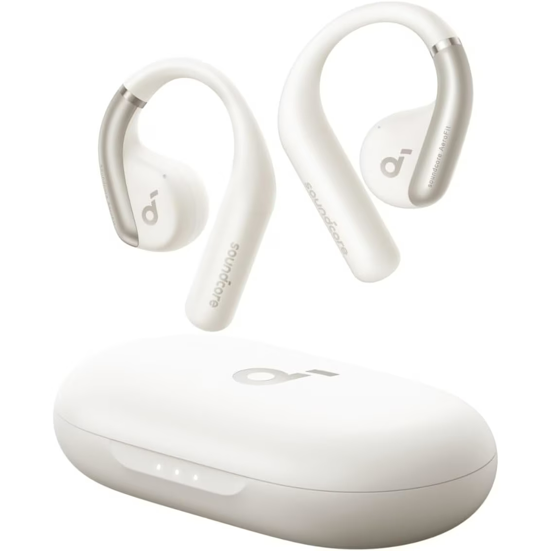 Casti In-Ear Anker SoundCore AeroFit, True Wireless, Bluetooth 5.3, Autonomie 42H, IPX7, Alb