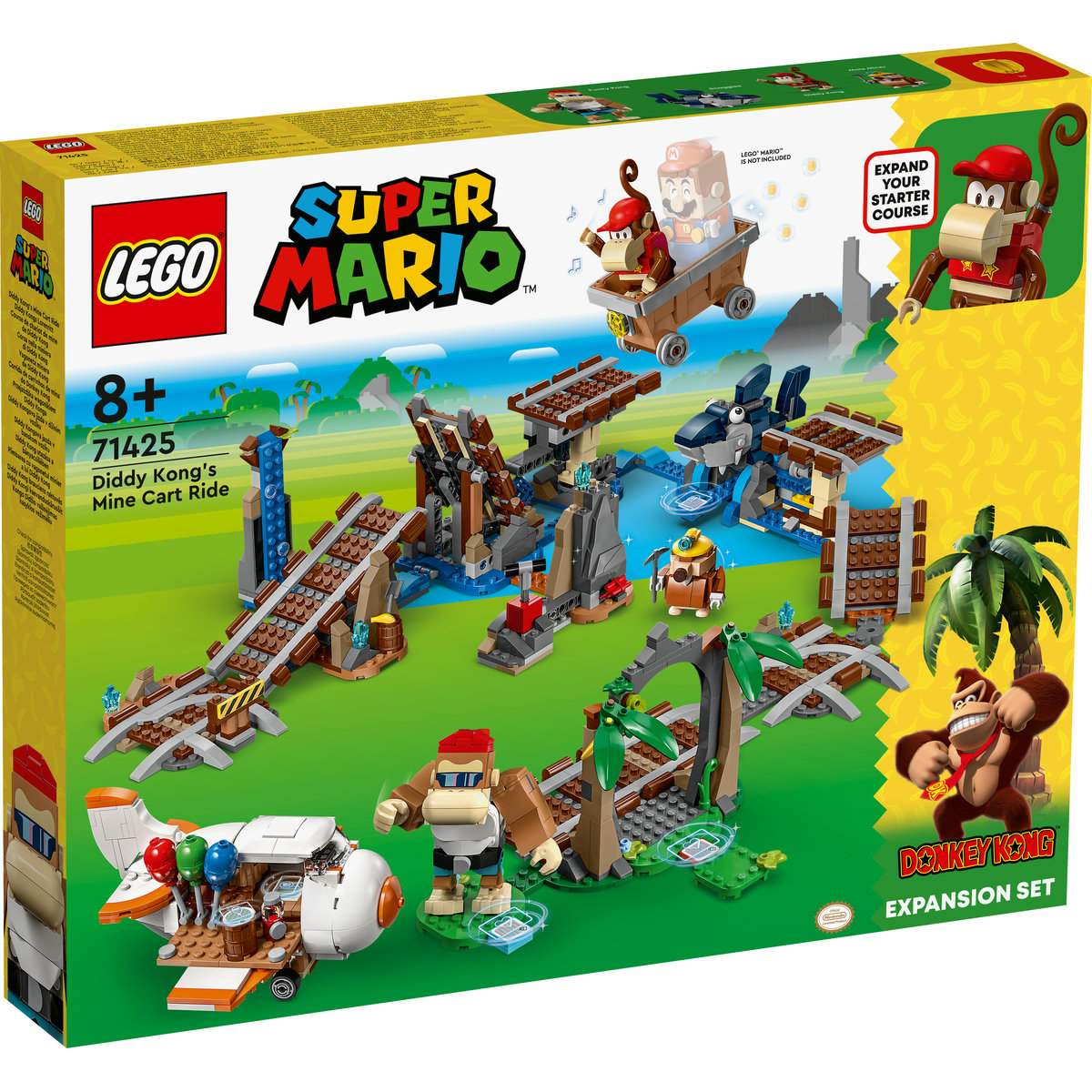 LEGO Super Mario: Set de extindere - Plimbarea cu vagonetul