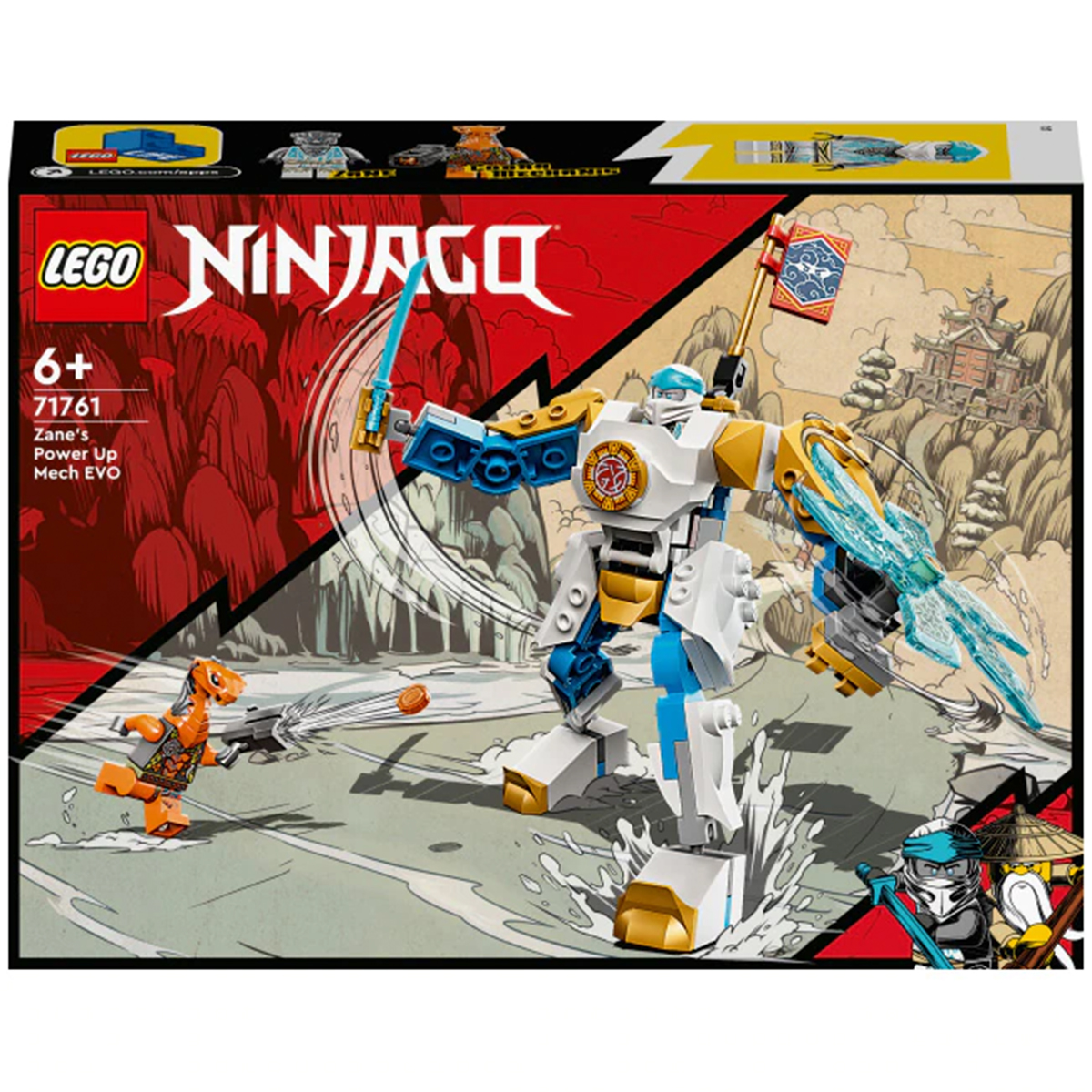 Lego® Ninjago: Robotul Evo Al Lui Zane, 95 Piese, 71761, Multicolor