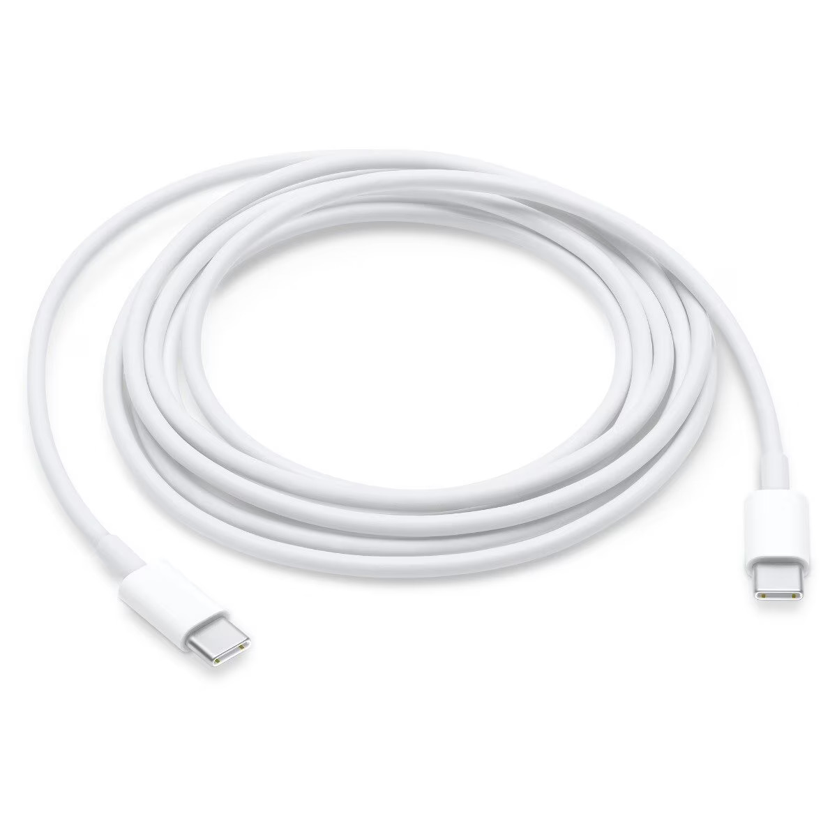 Cablu de incarcare Apple Type-C la Type-C pentru MacBook Pro/Air, 2M lungime, MLL82ZM/A, Alb