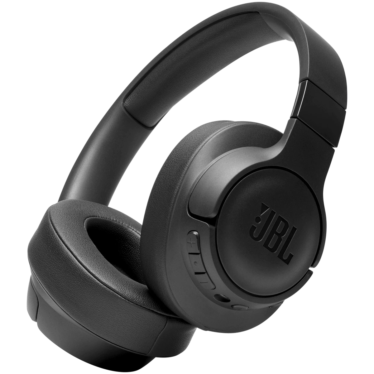 Casti Over The Ear Jbl Tune 760nc, Bluetooth, Active Noise Cancelling, Pure Bass Sound, Baterie 35h, Microfon, Negru