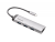 Hub multiport Verbatim USB-C, 4 xUSB 3.2 G1, Argintiu