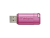 USB Flash Drive Verbatim, SnG, 128GB, 2.0, PinStripe, Roz