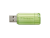 USB Flash Drive Verbatim, SnG, 128GB, 2.0, PinStripe, Verde