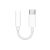 Adaptor Apple MU7E2ZM/A, USB-C - Jack 3.5mm, alb