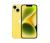 Telefon mobil Apple iPhone 14 Plus 5G, 256GB, 6GB RAM, Dual-SIM, Galben