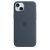 Husa de protectie Apple pentru Apple iPhone 15 Plus din Silicon cu MagSafe, Albastru Storm