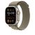 Curea Apple pentru Apple Watch 49mm, Olive Alpine Loop, Medium