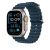 Curea Apple pentru Apple Watch 49mm, Blue Ocean Band Extension