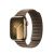 Curea Apple pentru Apple Watch 41mm, Taupe Magnetic Link, S/M