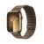 Curea Apple pentru Apple Watch 45mm, Taupe Magnetic Link, M/L