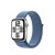 Smartwatch Apple Watch SE2 v2, GPS 40mm, Carcasa Aluminiu Argintie si Curea Sport Albastru Winter 