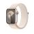 Smartwatch Apple Watch S9 Cellular, 45mm, Carcasa Aluminiu Alba Starlight si Curea Sport Alb Starlight