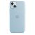 Husa de protectie Apple pentru Apple iPhone 15 Plus din Silicon cu MagSafe, Albastru Light