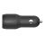 Incarcator auto Belkin BOOST CHARGE, Dual USB-A 24W + USB-A la USB-C¬ Cable, Negru