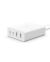 Statie de incarcare Belkin BOOST CHARGE PRO 108W, 4 Porturi USB GaN (2 Dual C si 2 Dual A) si Cablu 2m, Alb