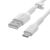 Cablu de date Belkin BOOST CHARGE Flex Silicone cable, USB-A la USB-C, 1m, Alb