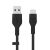 Cablu de date Belkin BOOST CHARGE Flex Silicone cable, USB-A la USB-C, 2m, Negru
