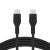 Cablu de date Belkin BOOST CHARGE Flex Silicone, USB-C la USB-C 2.0, 1m, Negru