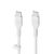 Cablu de date Belkin BOOST CHARGE Flex Silicone, USB-C la USB-C 2.0, 1m, Alb