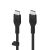 Cablu de date Belkin BOOST CHARGE Flex Silicone, USB-C la USB-C 2.0, 2m, Negru