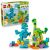 LEGO DUPLO: Dinozauri pe roti 3in1, 10451