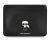 Husa laptop Karl Lagerfeld, Saffiano Ikonik pentru Laptop de 16, Negru