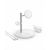 Incarcator wireless magnetic Anker MagGo 3in1, 15W, Qi2, pentru iPhone 15/14/13, AirPods Pro, Apple Watch Ultra, incarcator si cablu USB-C inclus, Alb