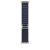 Curea Apple pentru Apple Watch, 2024, 49mm, Navy Alpine Loop - Medium - Natural Titanium Finish