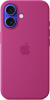 Husa de protectie Apple pentru iPhone 16 din Silicon cu MagSafe - Fuchsia
