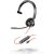 Casti On Ear Poly Blackwire 3310 Monaural USB-C Headset +USB-C/A Adapter