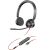 Casti On Ear Poly Blackwire 3325 Stereo USB-C Headset +3.5mm Plug +USB-C/A Adapter