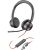 Casti On Ear Poly Blackwire 8225 Stereo Microsoft Teams Certified USB-C Headset +USB-C/A Adapter
