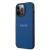 Husa de protectie telefon Guess pentru iPhone 13 Pro, Leather Saffiano, Plastic, Albastru