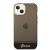 Husa de protectie telefon Guess pentru iPhone 14 Plus, Camera Outline and Logo Script, Plastic, Negru
