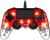 Controller Nacon Gaming Compact Ps4 Transparent Rosu