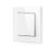 Intrerupator inteligent Eve Light Switch pentru perete, Thread compatible, Alb