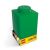 LEGO Lampi si brelocuri cu LED: Lampa Caramida LEGO verde