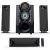 Sistem audio Akai SS028A-3208C, 3.1, bluetooth, radio FM, Negru