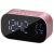 Radio ceas Akai ABTS-S2 cu BT, radio FM, carcasa aluminiu, baterie 1800 mAh, Golden rose