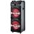 Boxa activa portabila Akai DJ-222 cu Bluetooth, Efect DJ, baterie, Trolley, Negru