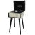 Pick-up stereo cu difuzoare incorporate AKAI ATT-100BT, Bluetooth, retro style, Negru
