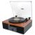 Pick-up stereo cu difuzoare incorporate AKAI ATT-14BT, Bluetooth, CD, Radio FM, retro style, Multicolor