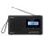 Radio portabil Akai APR-600, AM/FM, Bluetooth, Negru