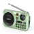 Radio portabil Akai APR-500, Usb, Verde