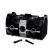 Sistem Audio Portabil Akai, Dual Speaker System DJ-S1HB, 120 W, Bluetooth, 2 x microfon fara fir, telecomanda, USB, Negru