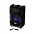 Boxa portabila Akai DJ-S3HB, Bluetooth, 2 x microfon fara fir, telecomanda, 220 W RMS, Negru