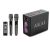 Boxa portabila Akai cu 2 microfoane 80W, Negru