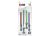 LEGO Ghiozdane si rechizite: Set 4 pixuri colorate cu gel LEGO Star Wars Lightsaber