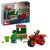 LEGO Marvel Super Heroes: Iron Man cu motocicleta si Hulk